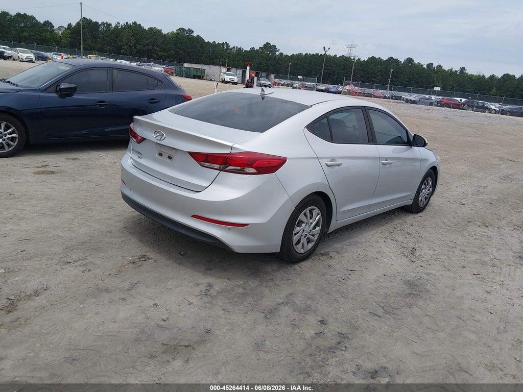 5NPD74LF5HH204635 2017 HYUNDAI ELANTRA photo no. 4