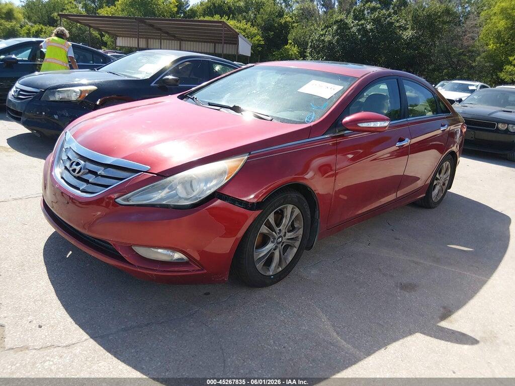 5NPEC4AC2DH520223 2013 HYUNDAI SONATA photo no. 2