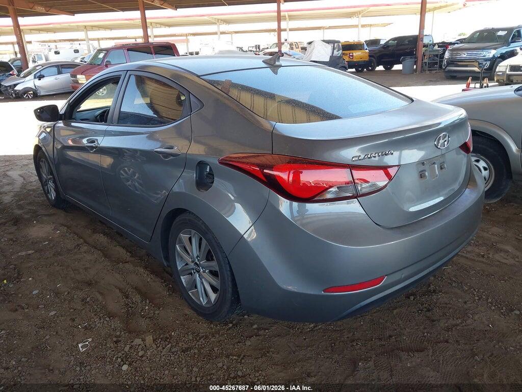 5NPDH4AE0EH502173 2014 HYUNDAI ELANTRA photo no. 3