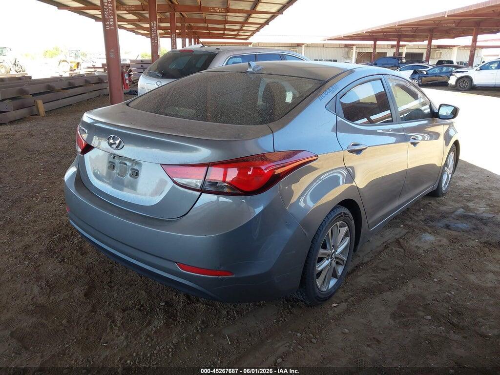5NPDH4AE0EH502173 2014 HYUNDAI ELANTRA photo no. 4