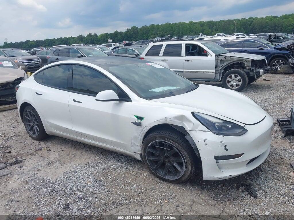 5YJ3E1EA5MF955518 2021 TESLA MODEL 3 photo no. 1