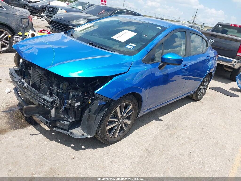 3N1CN8EV6ML891330 2021 NISSAN VERSA photo no. 2