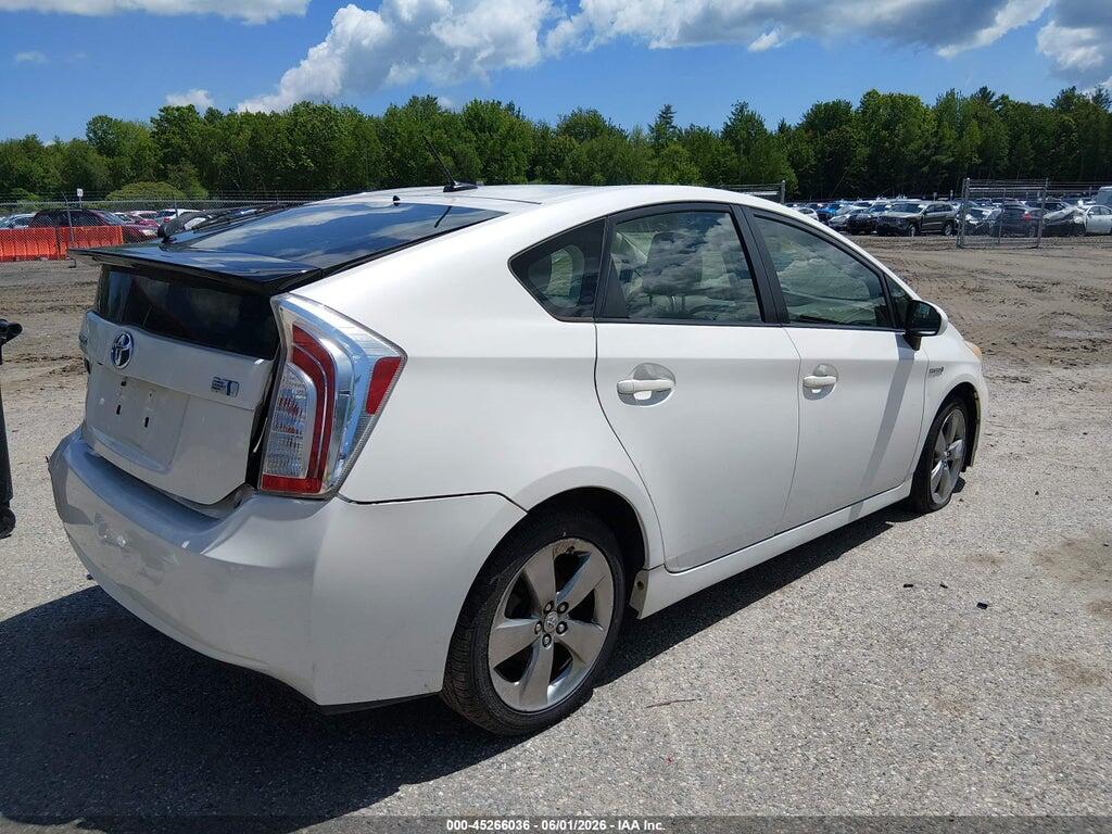 JTDKN3DUXD5609520 2013 TOYOTA PRIUS photo no. 4