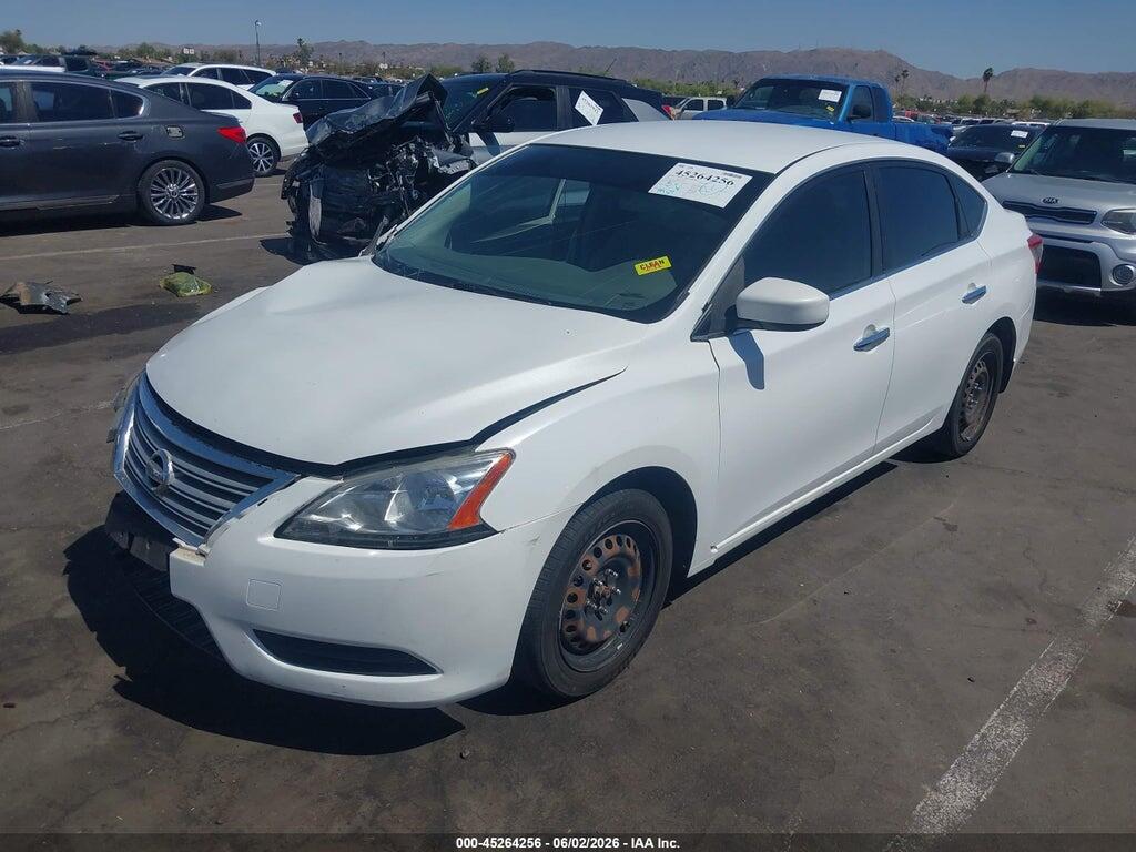 3N1AB7AP4EY245287 2014 NISSAN SENTRA photo no. 2