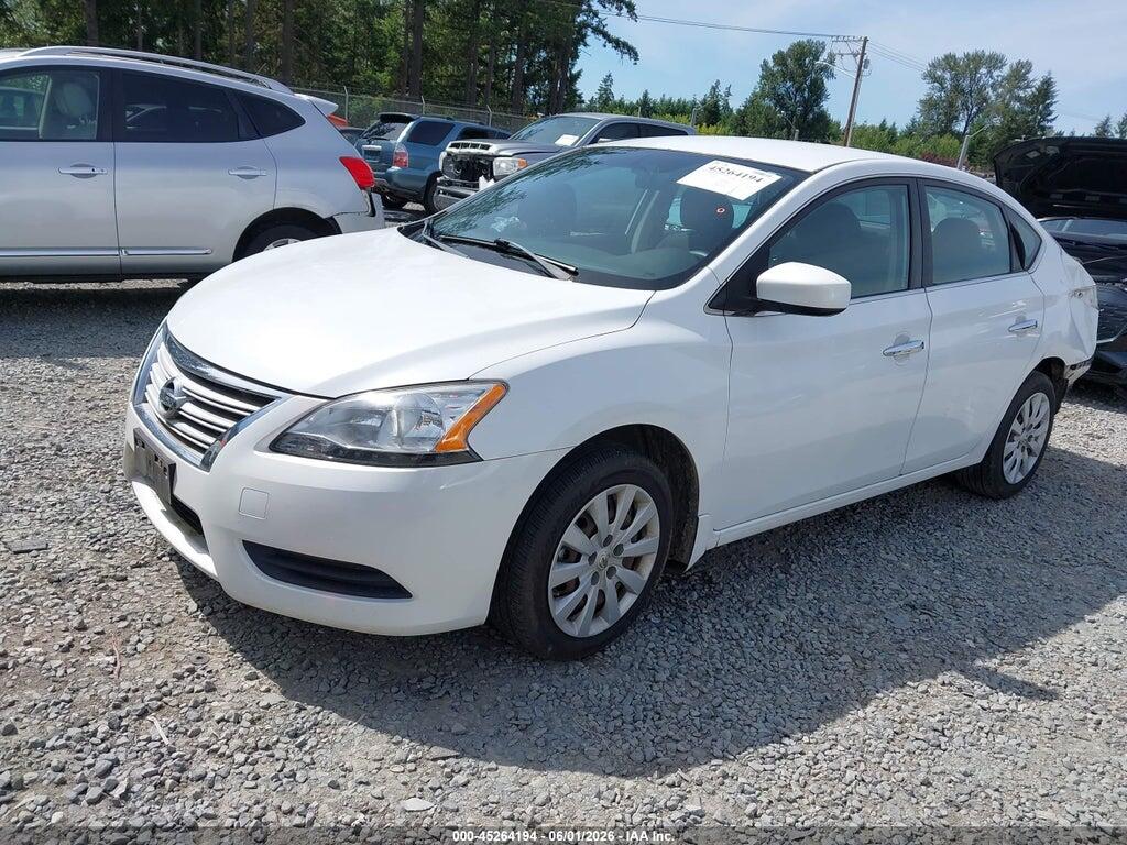 3N1AB7AP3EY311439 2014 NISSAN SENTRA photo no. 2