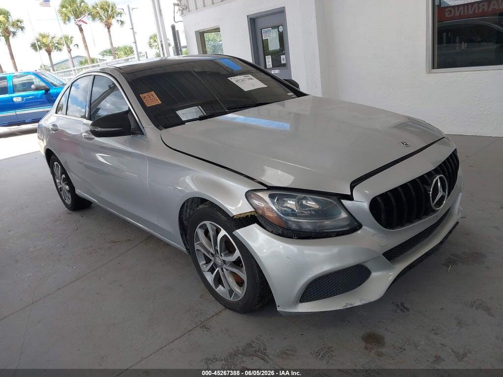 WDDWF4KB3GR146404 2016 MERCEDES-BENZ C 300 photo no. 1
