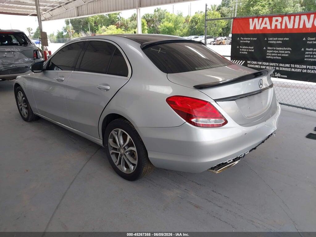 WDDWF4KB3GR146404 2016 MERCEDES-BENZ C 300 photo no. 3