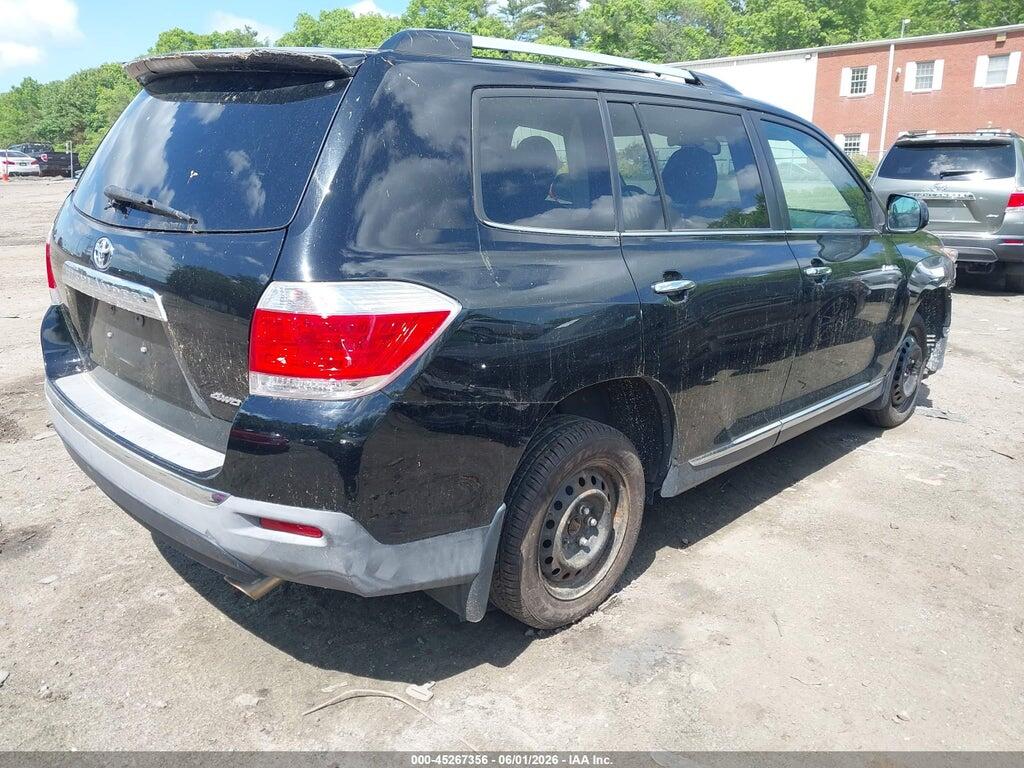 5TDDK3EH5DS217297 2013 TOYOTA HIGHLANDER photo no. 4