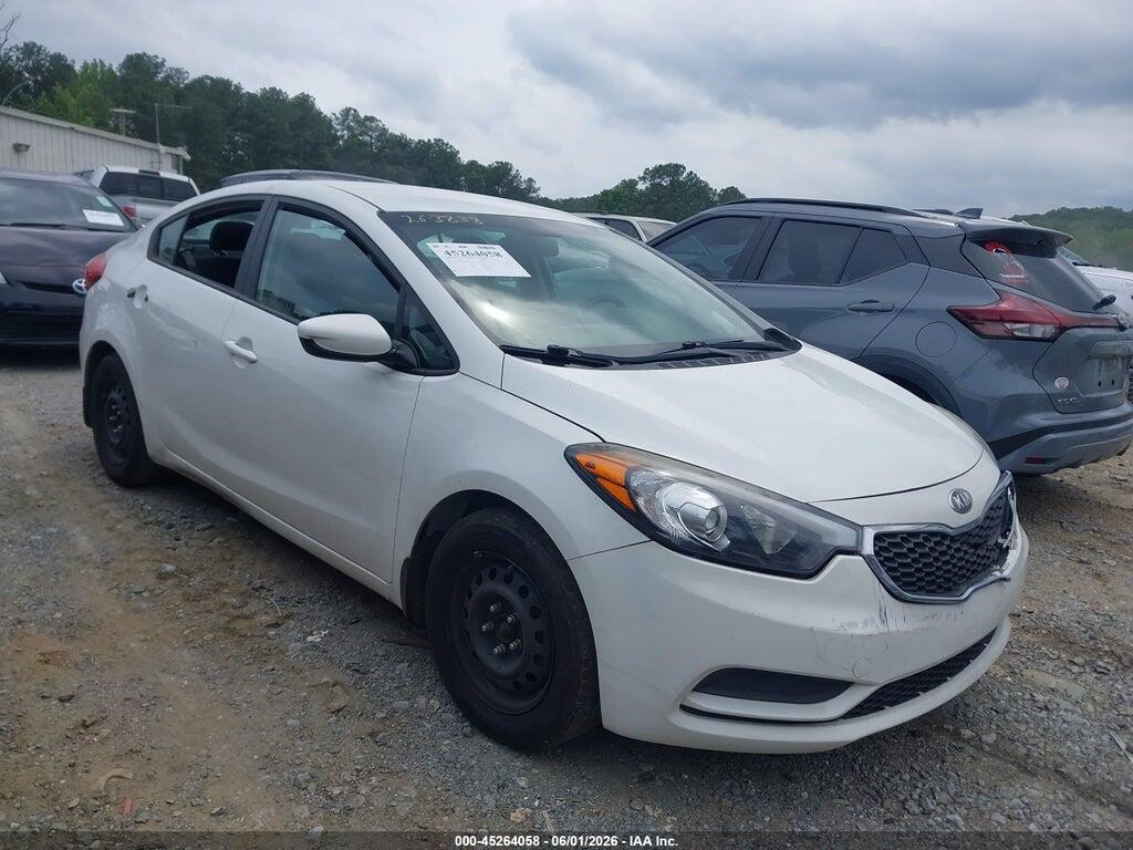 KNAFK4A68G5572278 2016 KIA FORTE photo no. 1