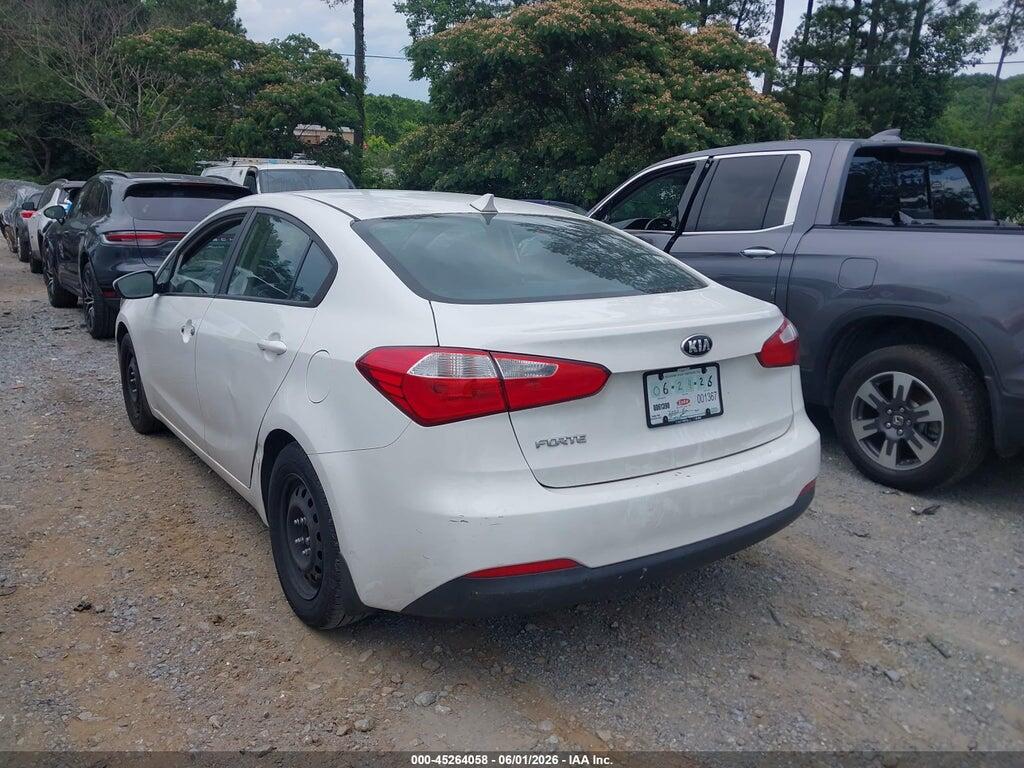 KNAFK4A68G5572278 2016 KIA FORTE photo no. 3