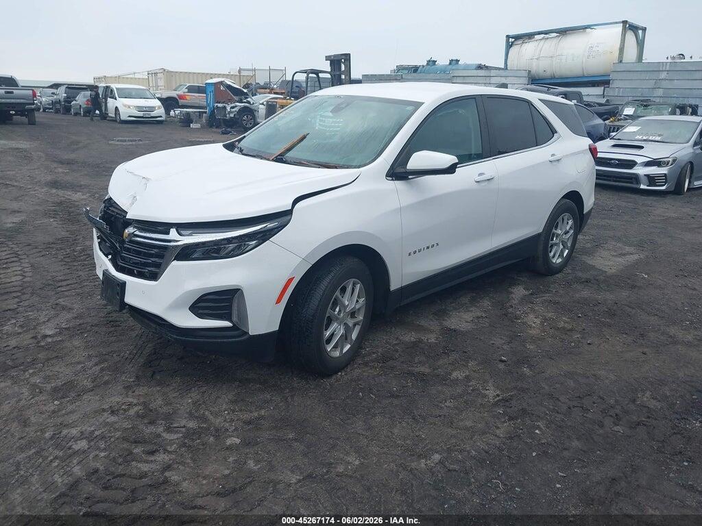 3GNAXTEV1NL141182 2022 CHEVROLET EQUINOX photo no. 2
