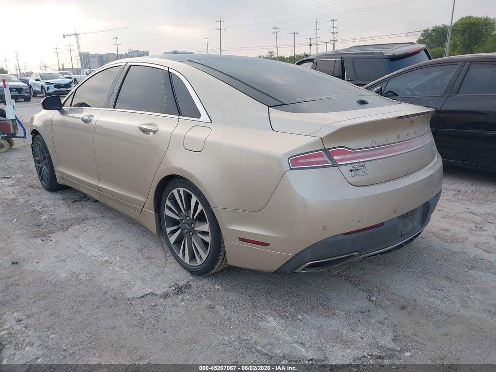 3LN6L5MU1HR654945 2017 LINCOLN MKZ HYBRID photo no. 3