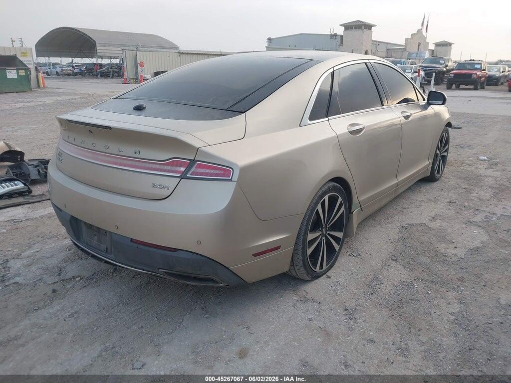 3LN6L5MU1HR654945 2017 LINCOLN MKZ HYBRID photo no. 4