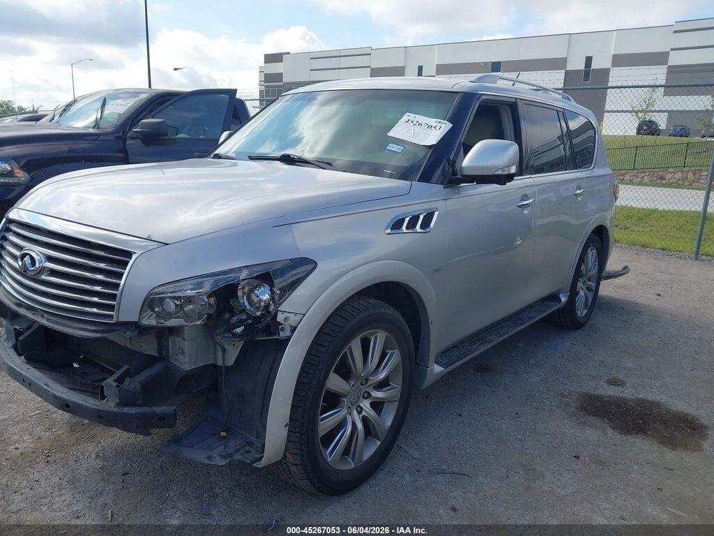 JN8AZ2NF1E9551810 2014 INFINITI QX80 photo no. 2