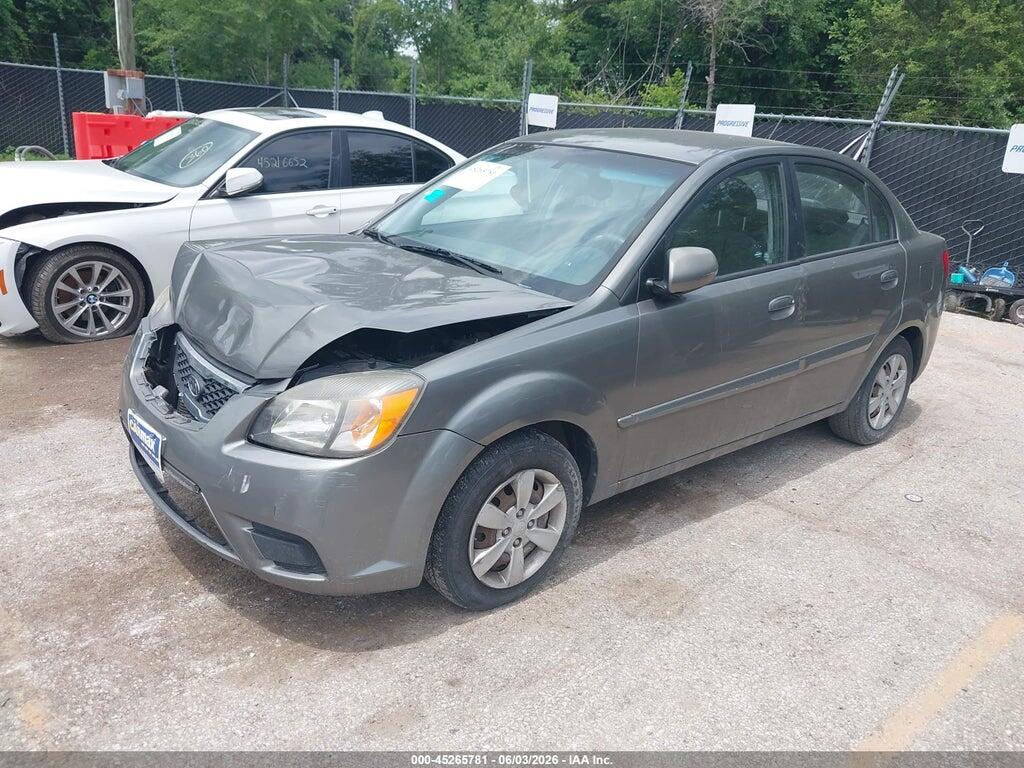KNADH4A34B6868252 2011 KIA RIO photo no. 2