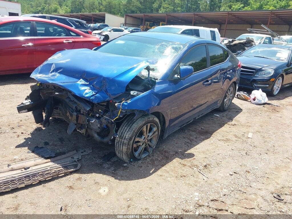 5NPD84LF4JH327992 2018 HYUNDAI ELANTRA photo no. 2