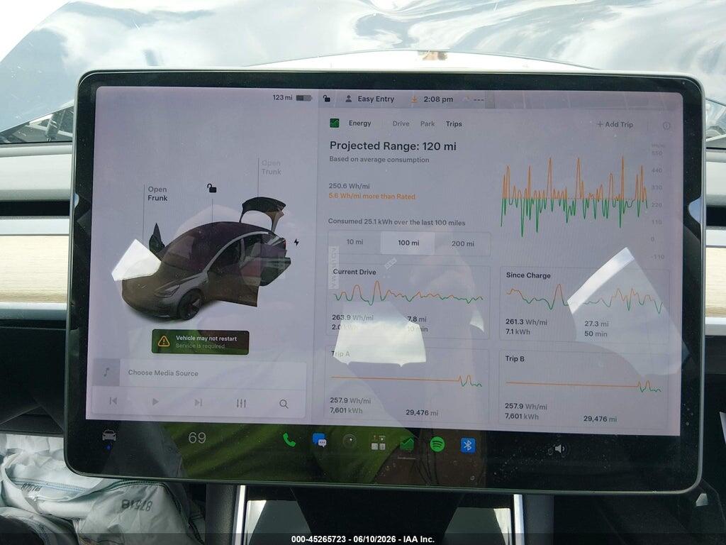 5YJ3E1EB0JF114422 2018 TESLA MODEL 3 photo no. 7