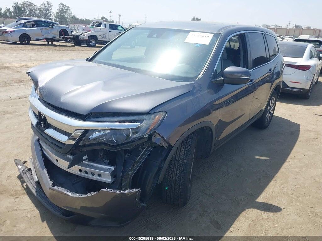 5FNYF5H58MB018879 2021 HONDA PILOT photo no. 2