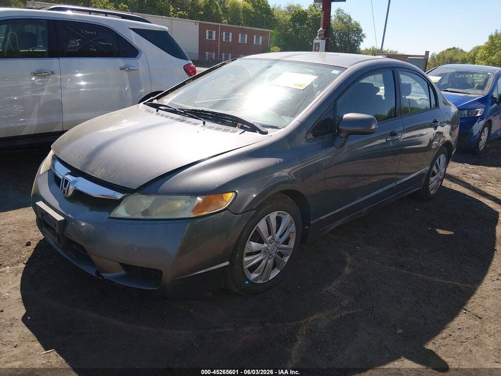 2HGFA16599H337440 2009 HONDA CIVIC photo no. 2
