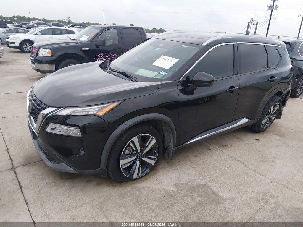 5N1AT3CA6MC727399 2021 NISSAN ROGUE photo no. 2