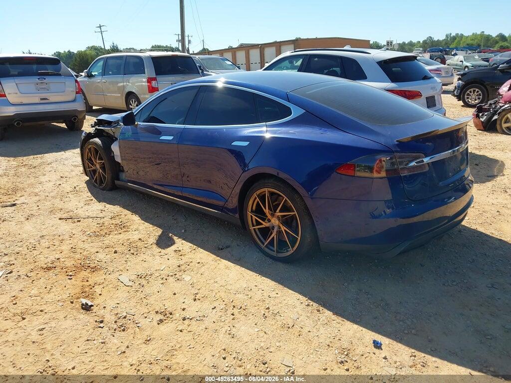5YJSA1E21FF103704 2015 TESLA MODEL S photo no. 3
