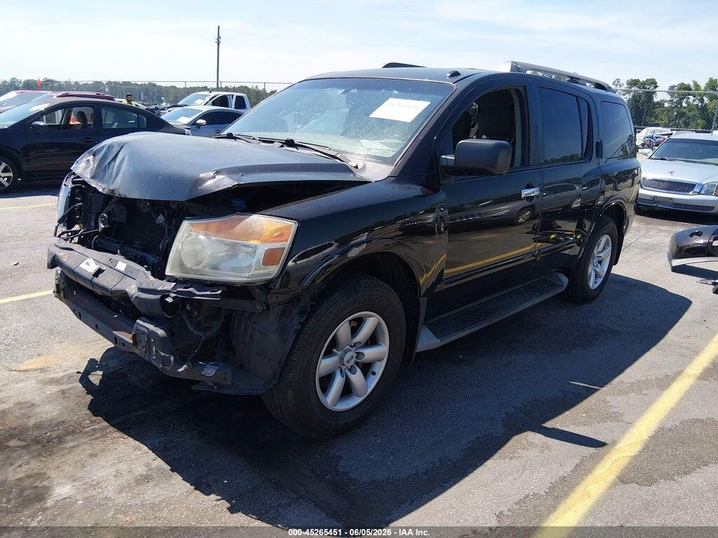5N1AA0ND3FN607661 2015 NISSAN ARMADA photo no. 2