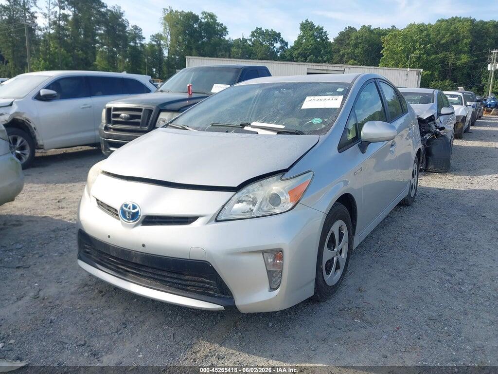 JTDKN3DU4D5592682 2013 TOYOTA PRIUS photo no. 2