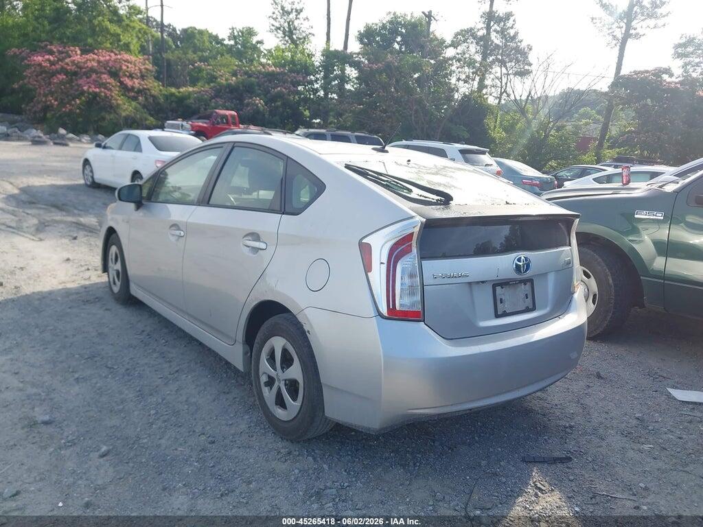 JTDKN3DU4D5592682 2013 TOYOTA PRIUS photo no. 3