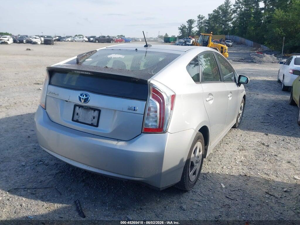 JTDKN3DU4D5592682 2013 TOYOTA PRIUS photo no. 4