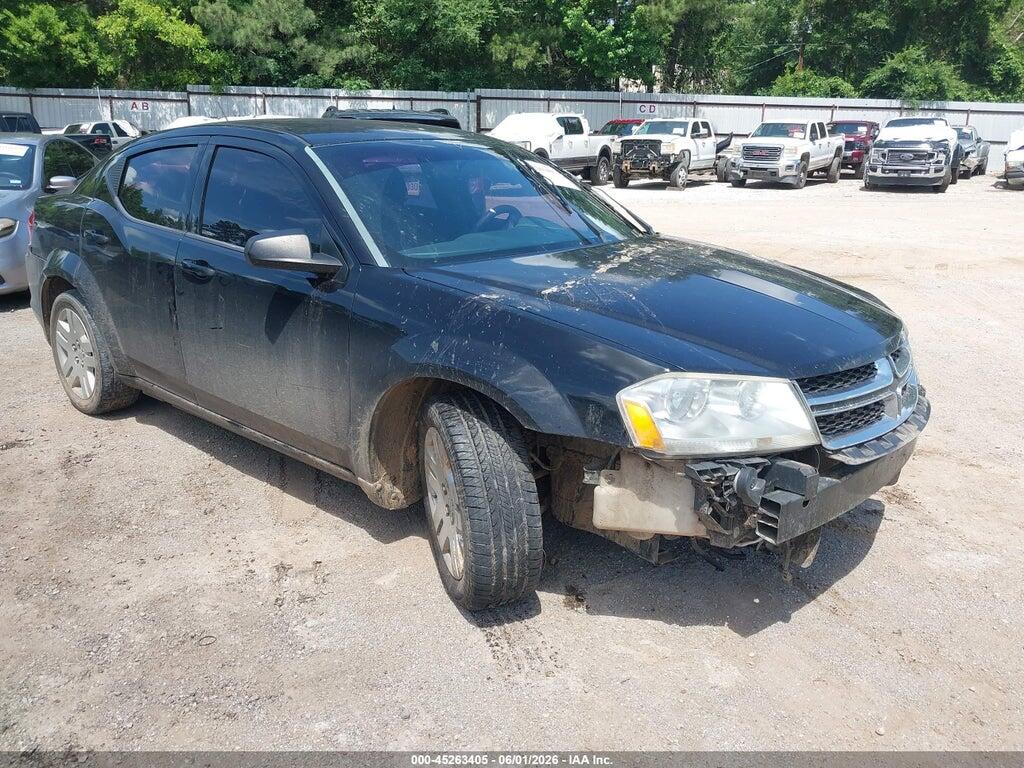 1C3CDZAB9EN103082 2014 DODGE AVENGER photo no. 1