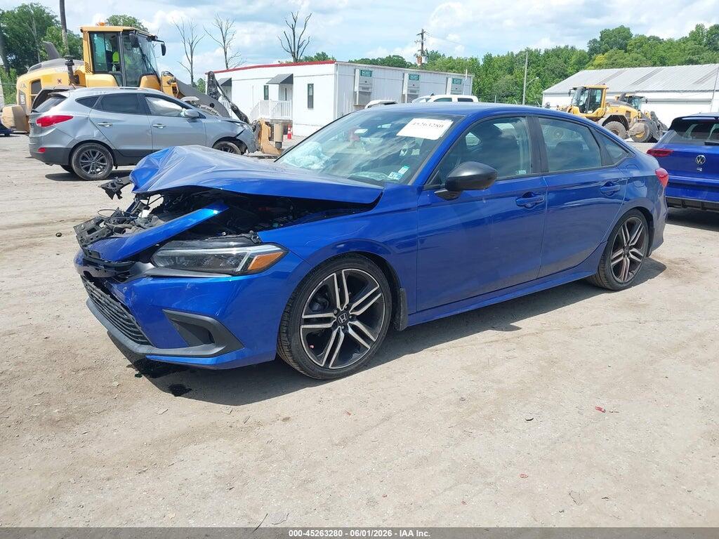 2HGFE2F53NH572839 2022 HONDA CIVIC photo no. 2