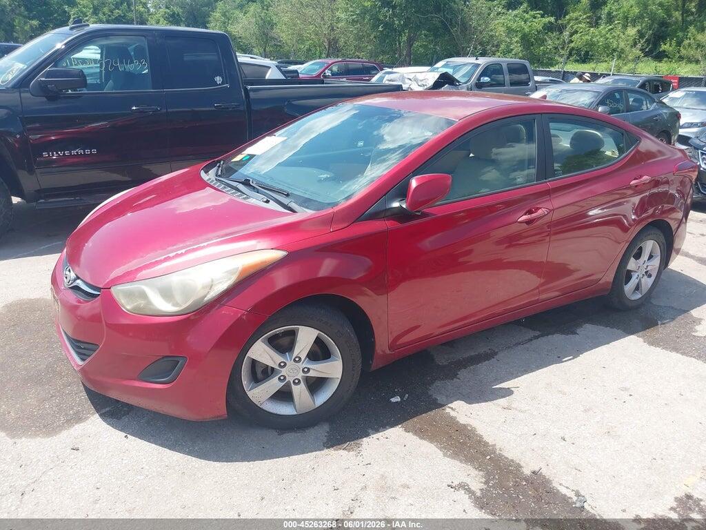 5NPDH4AE2DH325236 2013 HYUNDAI ELANTRA photo no. 2