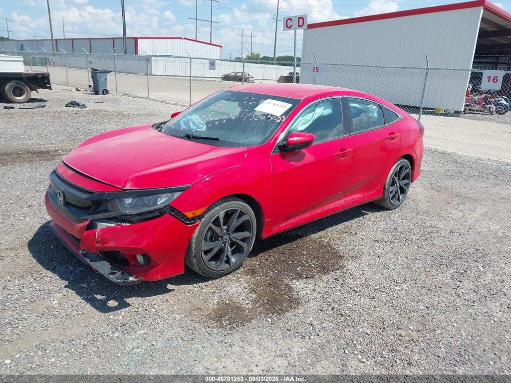 2HGFC2F86LH538181 2020 HONDA CIVIC photo no. 2
