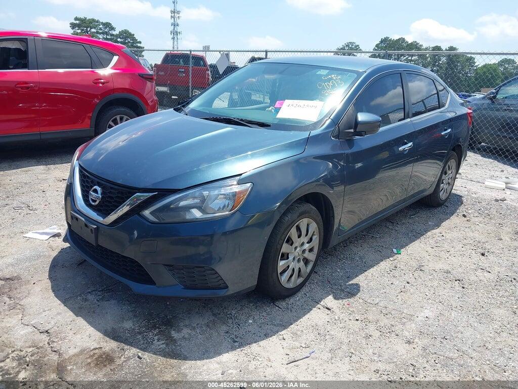 3N1AB7AP1HY349093 2017 NISSAN SENTRA photo no. 2