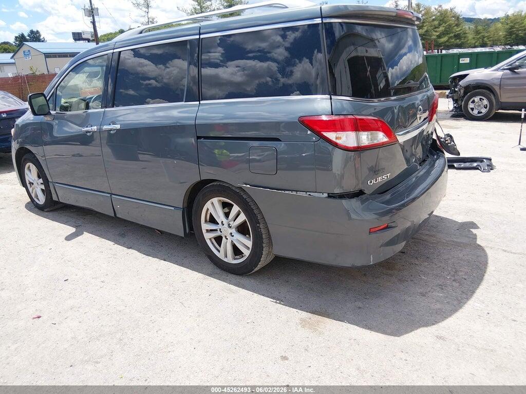 JN8AE2KP5B9011090 2011 NISSAN QUEST photo no. 3