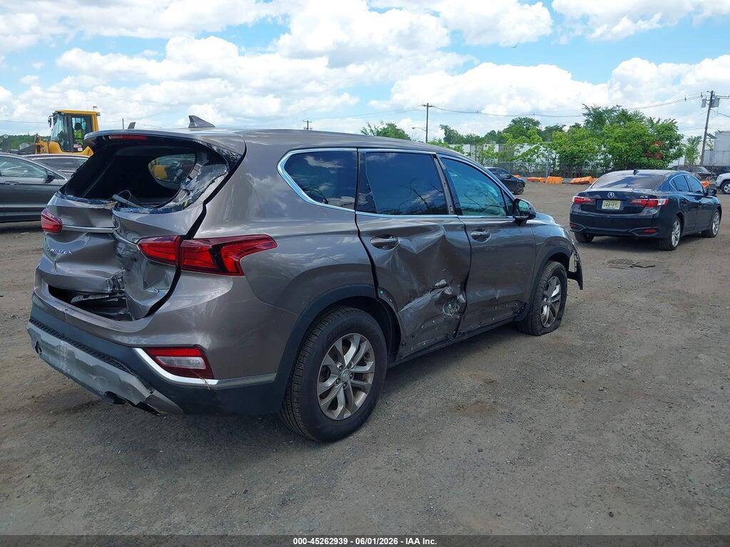 5NMS3CAD8KH003427 2019 HYUNDAI SANTA FE photo no. 4
