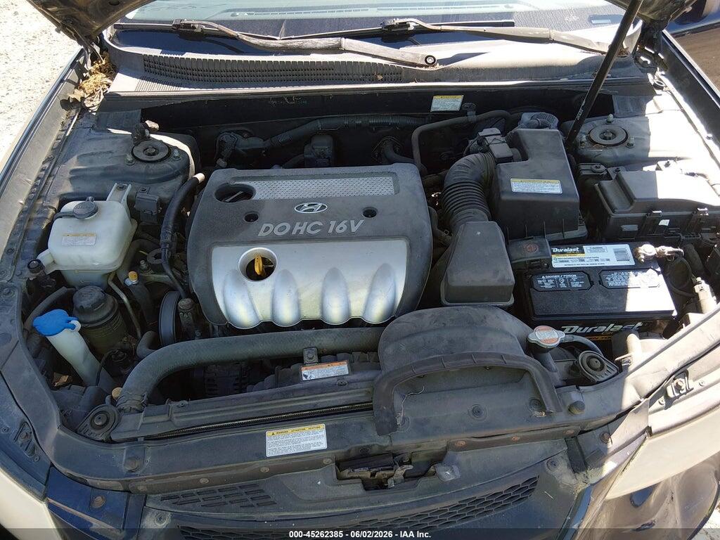 KMHET46C86A111240 2006 HYUNDAI SONATA photo no. 10