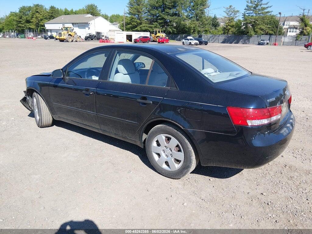 KMHET46C86A111240 2006 HYUNDAI SONATA photo no. 3