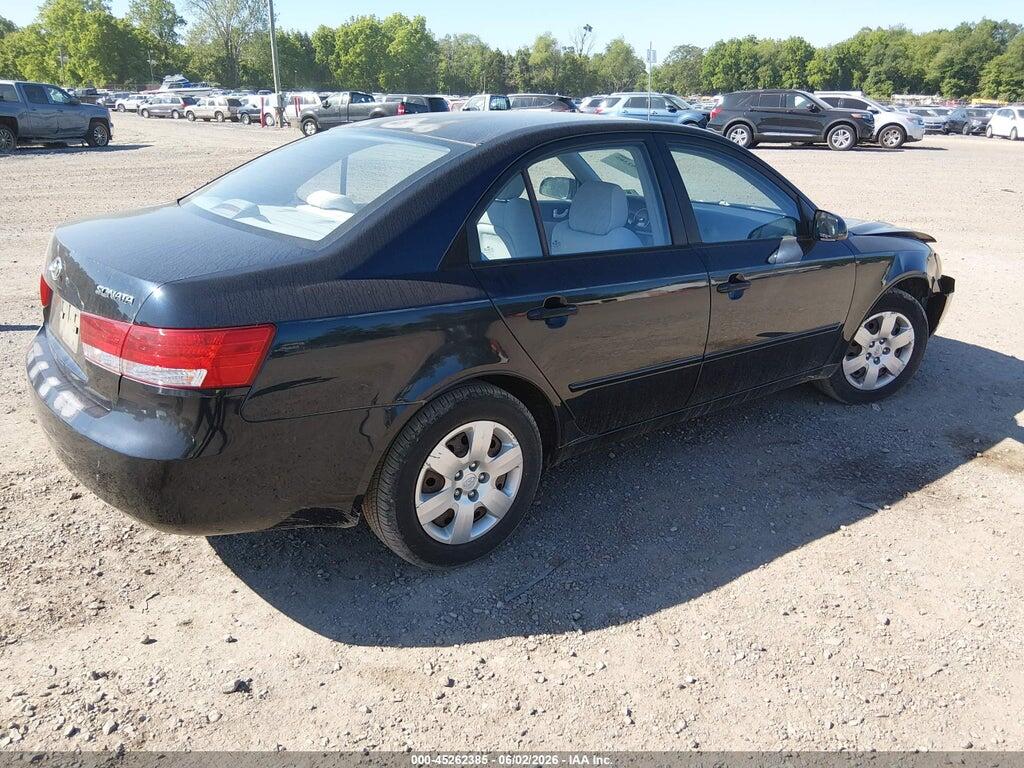 KMHET46C86A111240 2006 HYUNDAI SONATA photo no. 4
