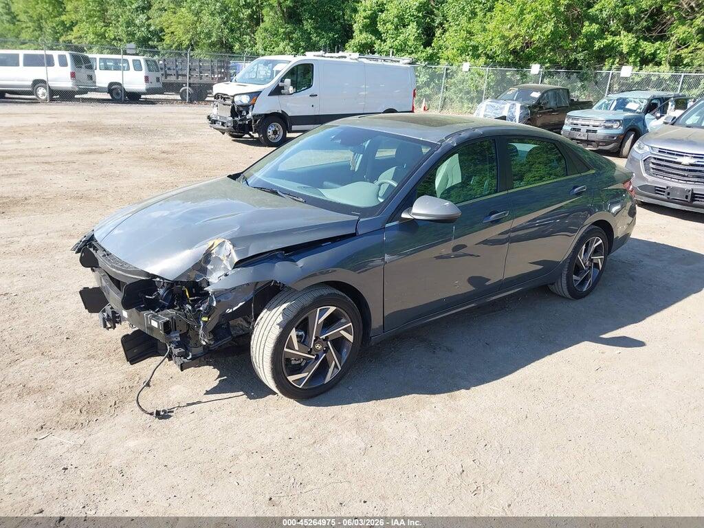 KMHLS4DGXSU022228 2025 HYUNDAI ELANTRA photo no. 2