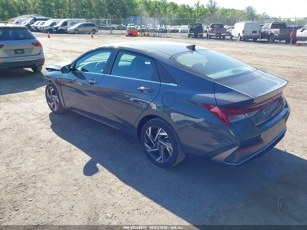 KMHLS4DGXSU022228 2025 HYUNDAI ELANTRA photo no. 3