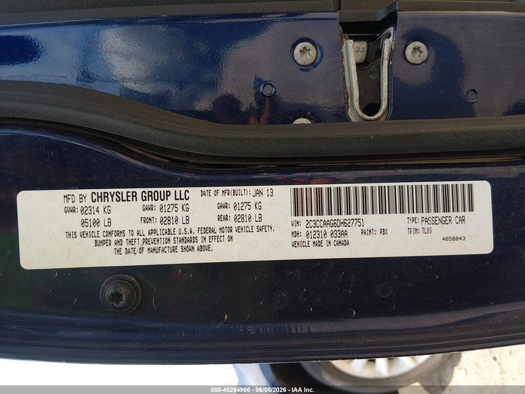 2C3CCAAG6DH627751 2013 CHRYSLER 300 photo no. 9
