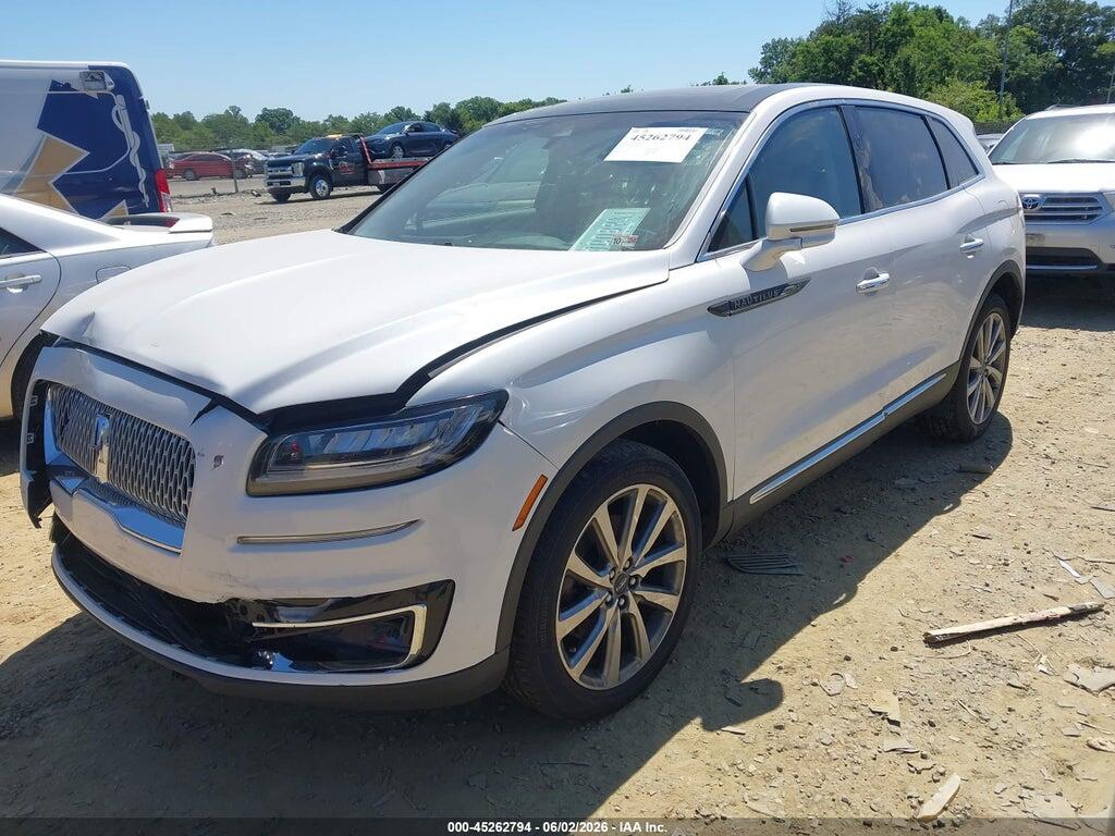 2LMPJ8L99KBL58123 2019 LINCOLN NAUTILUS photo no. 2