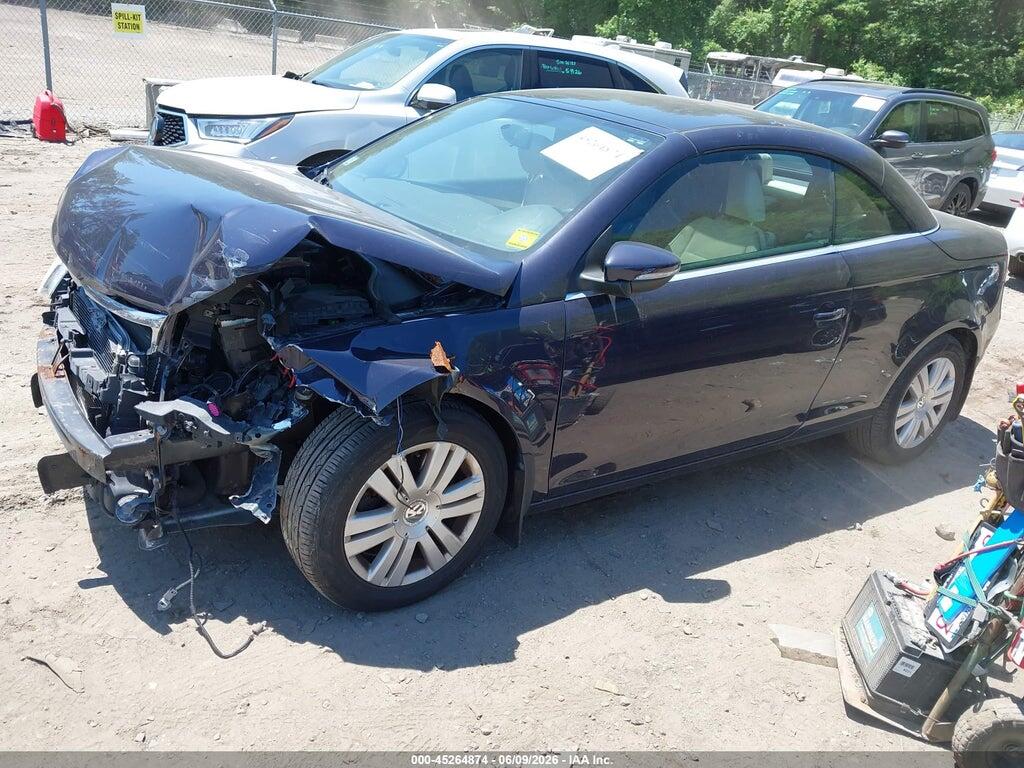WVWBA71F19V008318 2009 VOLKSWAGEN EOS photo no. 2