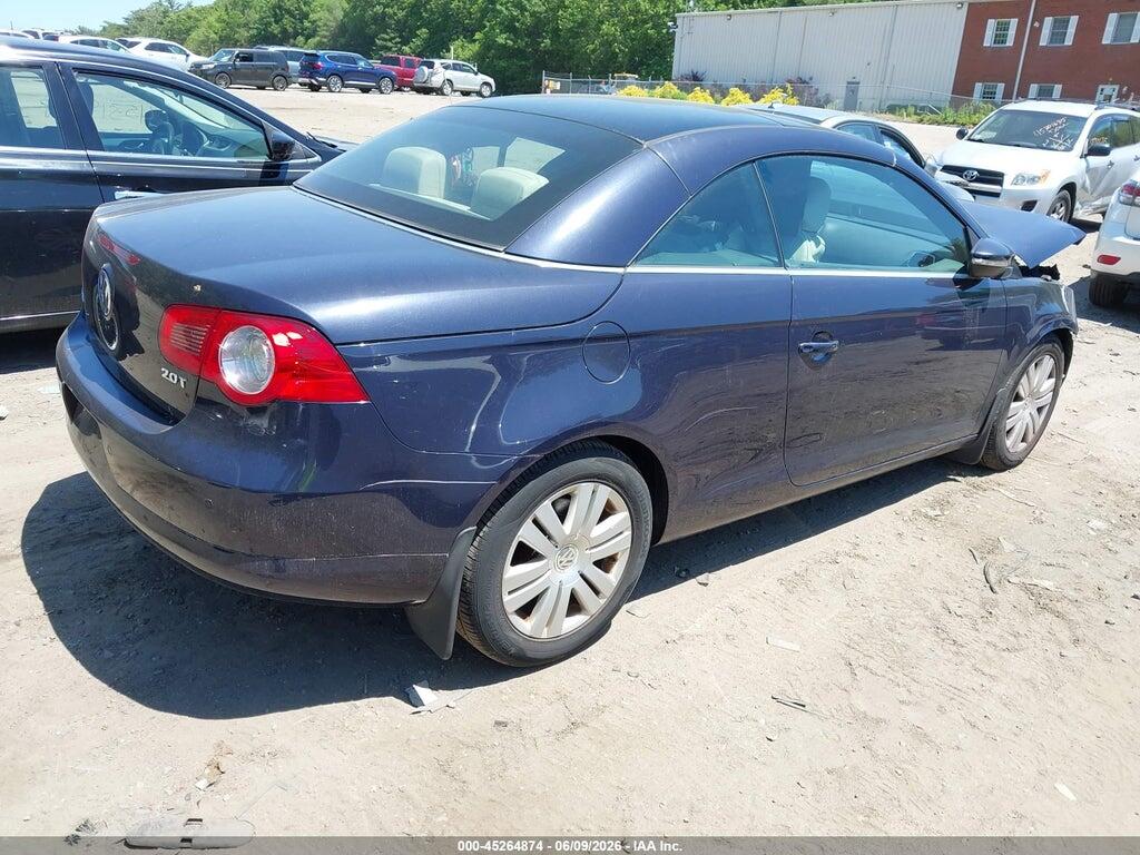 WVWBA71F19V008318 2009 VOLKSWAGEN EOS photo no. 4