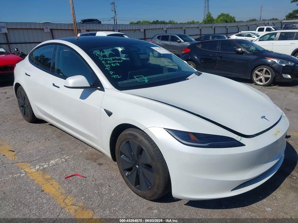 5YJ3E1EA9SF032293 2025 TESLA MODEL 3 photo no. 1