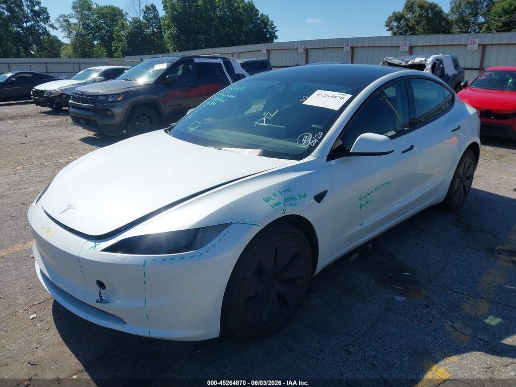 5YJ3E1EA9SF032293 2025 TESLA MODEL 3 photo no. 2