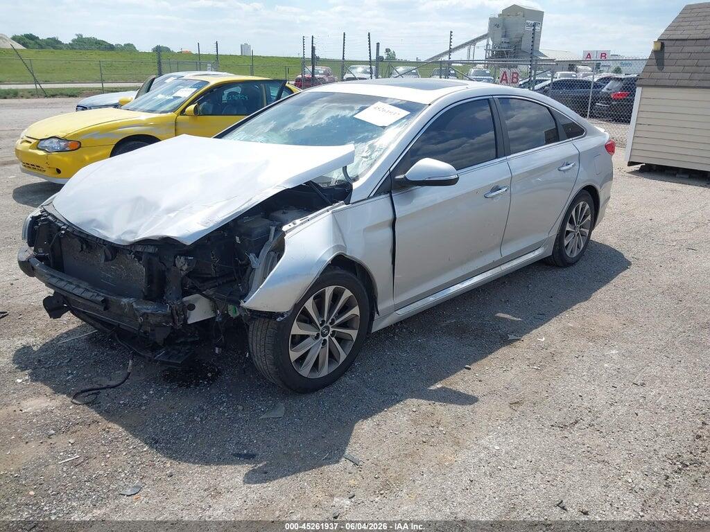 5NPE34AF0HH482779 2017 HYUNDAI SONATA photo no. 2