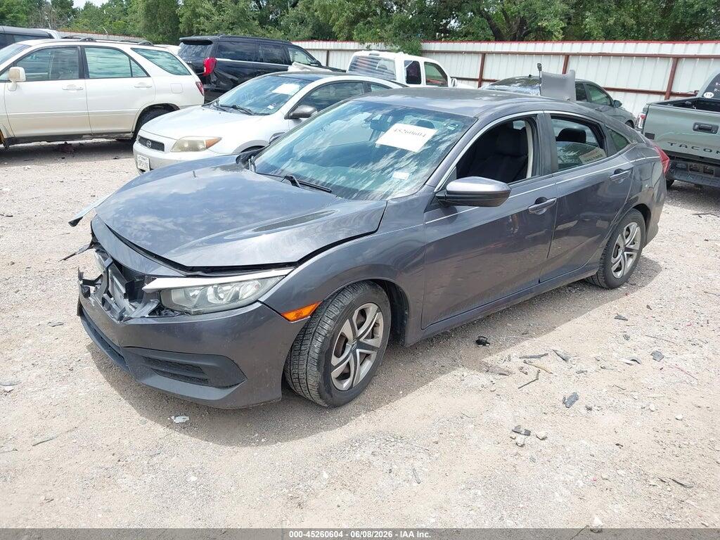 2HGFC2F5XJH555052 2018 HONDA CIVIC photo no. 2