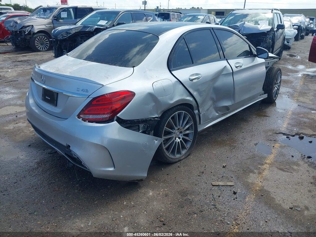 55SWF6EB0HU199455 2017 MERCEDES-BENZ AMG C 43 photo no. 4